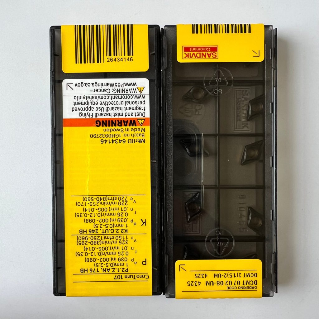 SANDVIK / DCMT070208-UM 4325 / 10 pcs