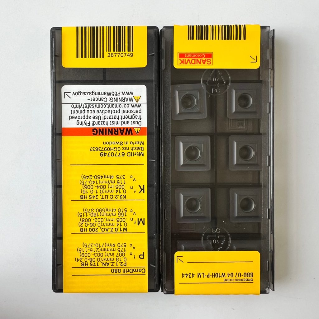 SANDVIK / 880-0704W10H-P-LM 4344 / 10 pcs