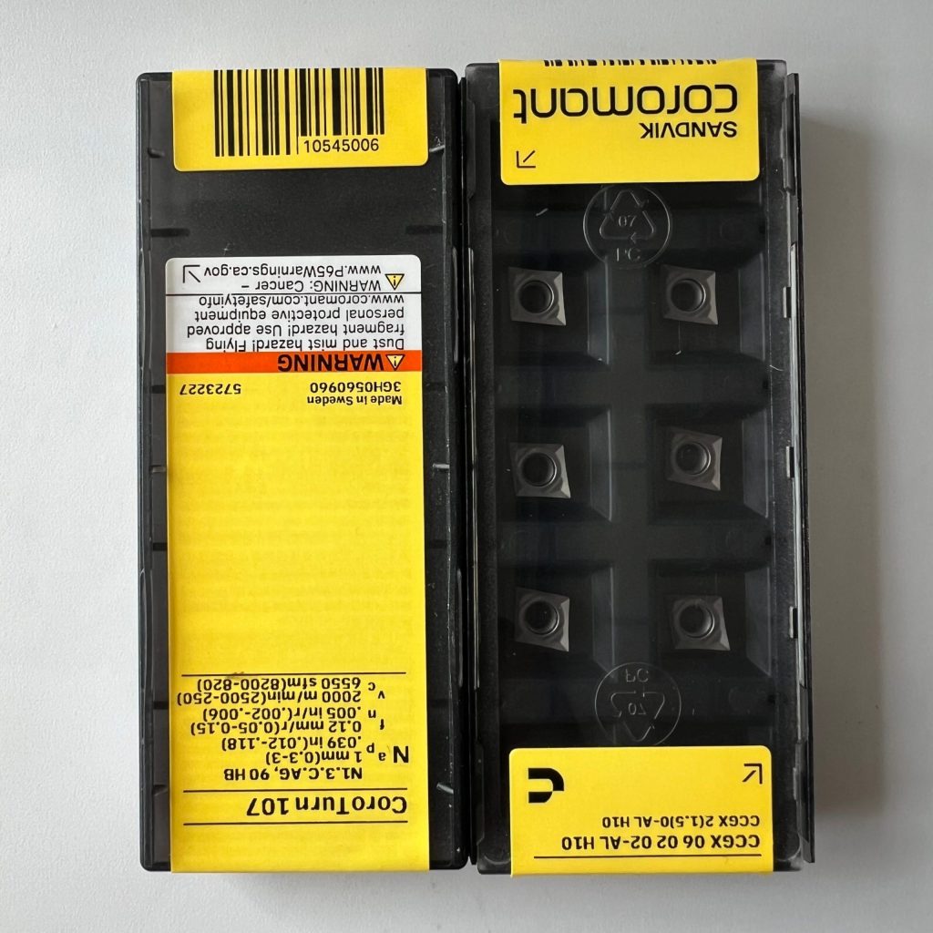 SANDVIK / CCGX060202-AL H10 / 10 pcs