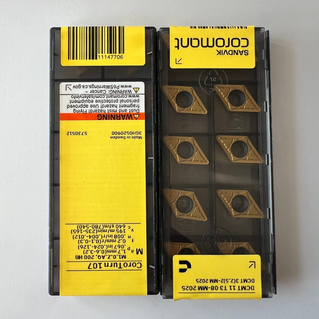 SANDVIK / DCMT11T308-MM 2025 / 10 pcs