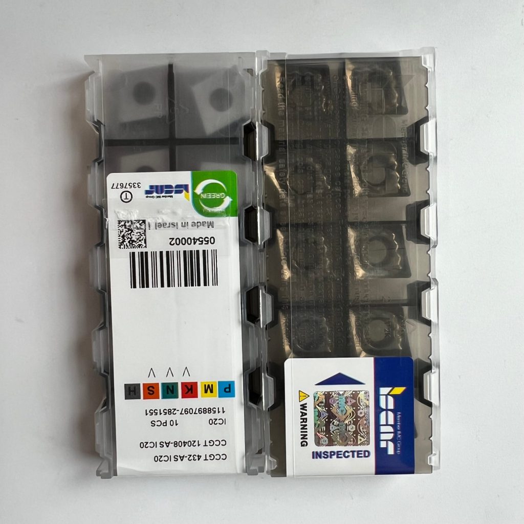 ISCAR / CCGT120408-AS IC20 / 10 pcs