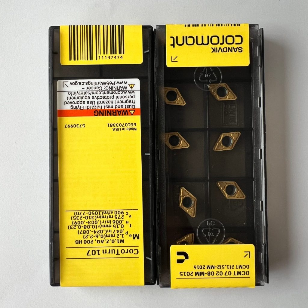 SANDVIK / DCMT070208-MM 2015 / 10 pcs