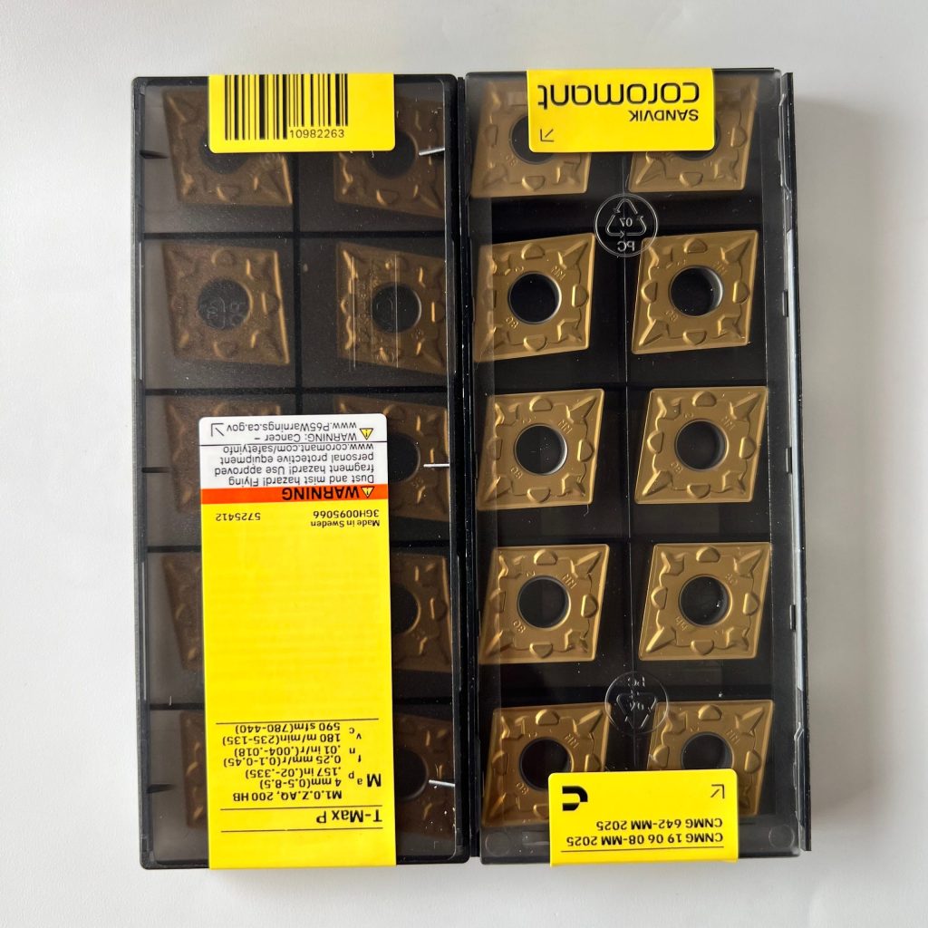 SANDVIK / CNMG190608-MM 2025 / 10 pcs