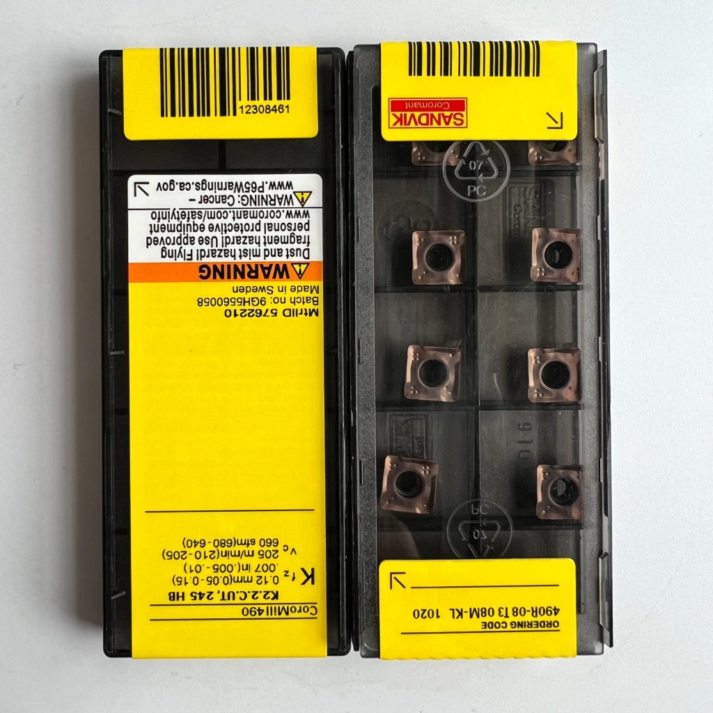 SANDVIK / 490R-08T308M-KL 1020 / 10 pcs