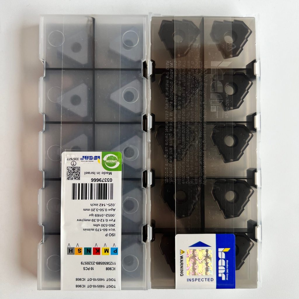 ISCAR / TOGT140510-DT IC908 / 10 pcs