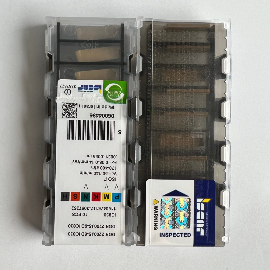 ISCAR / DGR2200JS-6D IC830 / 10 pcs