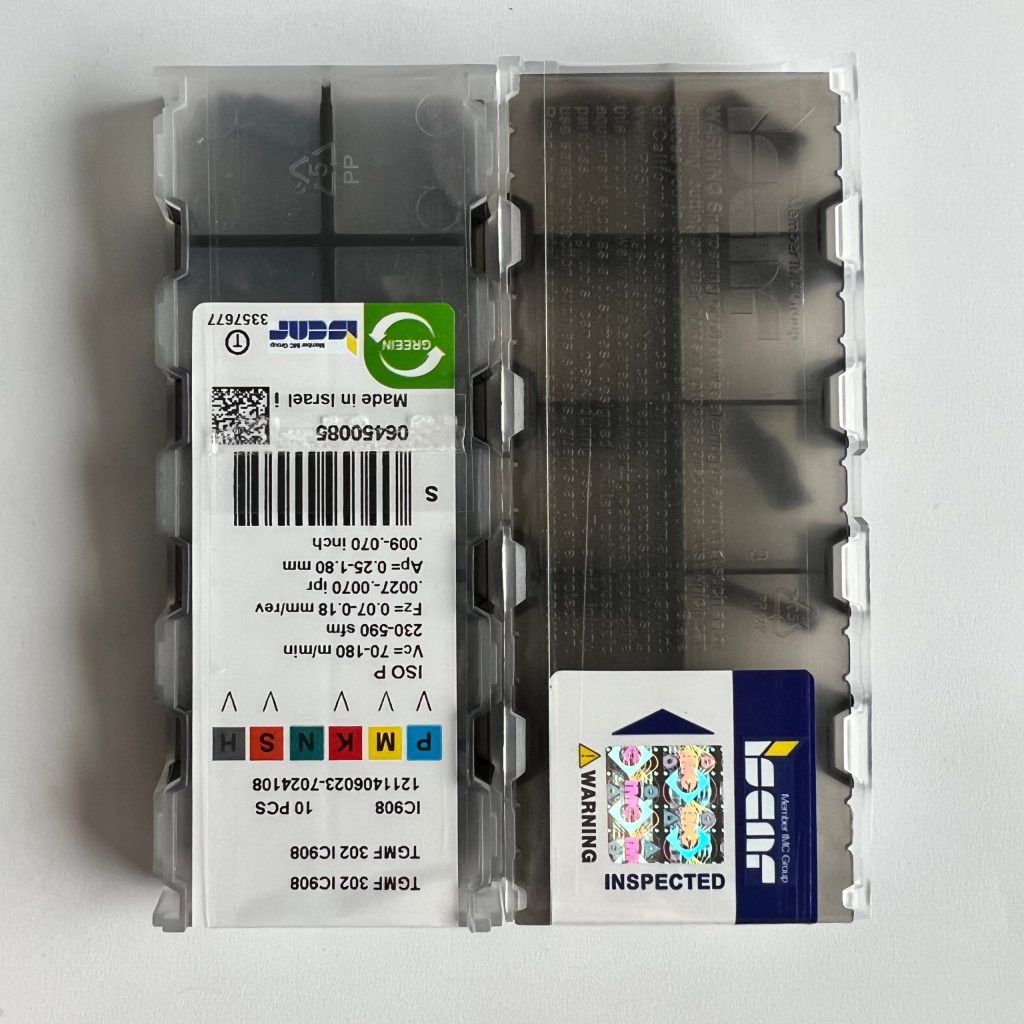 ISCAR / TGMF302 IC908 / 10 pcs