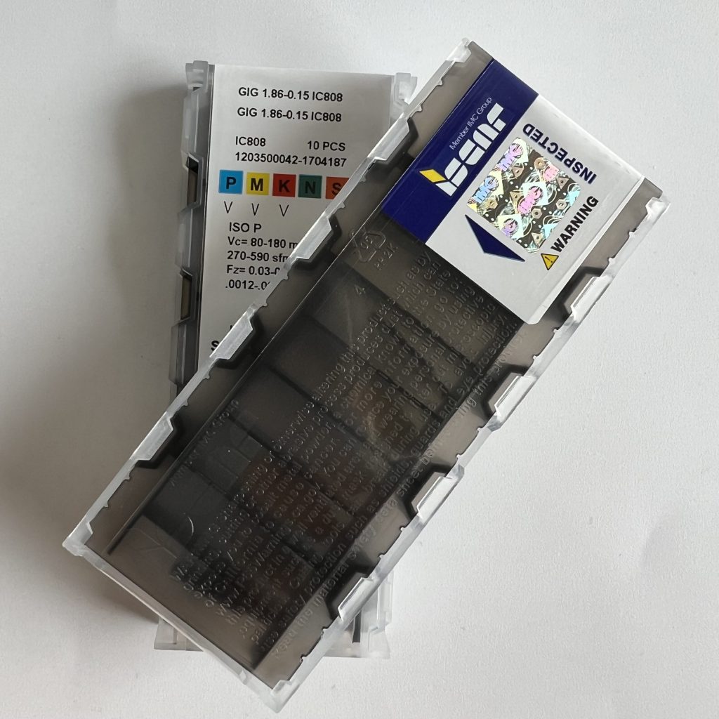 ISCAR / GIG1.86-0.15 IC808 / 10 pcs
