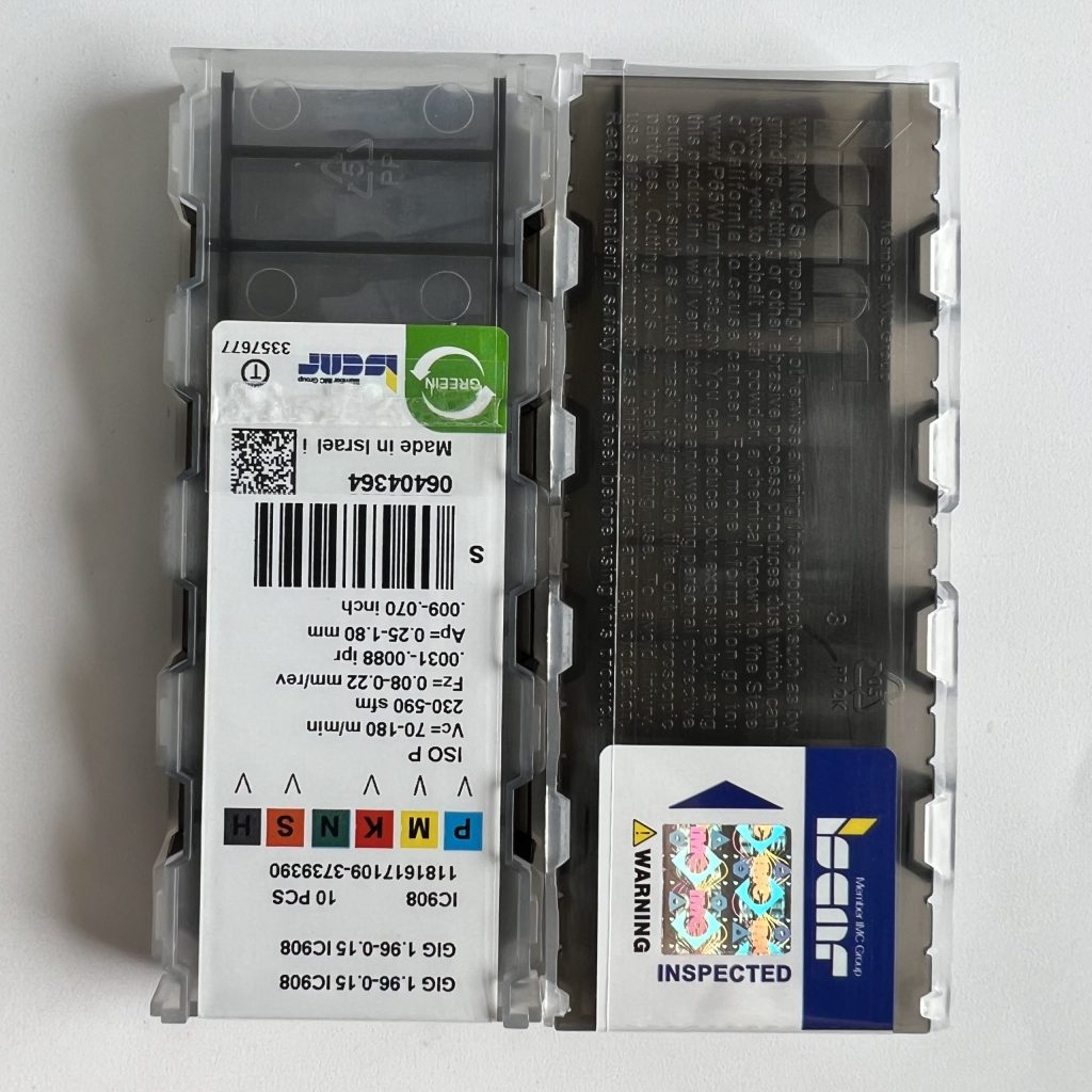 ISCAR / GIG1.85-0.15 IC908 / 10 pcs