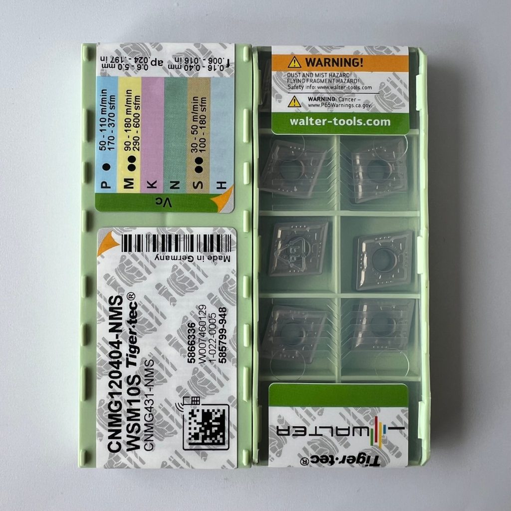 WALTER / CNMG120404-NMS WSM10S / 10 pcs