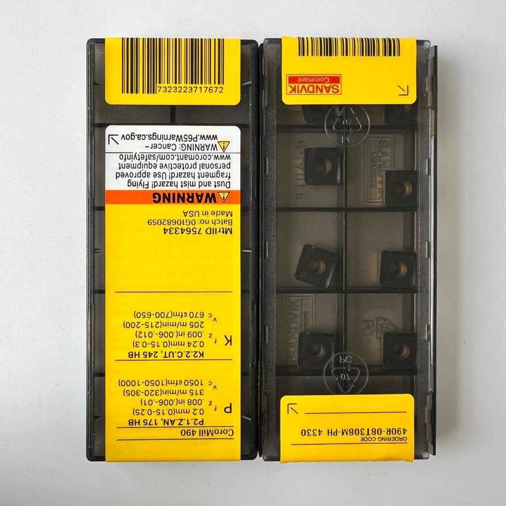 SANDVIK / 490R-08T308M-PH 4330 / 10 pcs