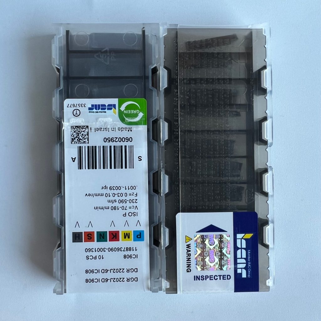 ISCAR / DGR2202J-6D IC908 / 10 pcs