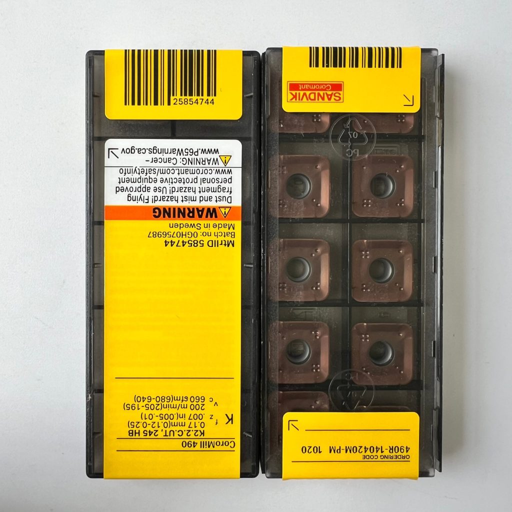 SANDVIK / 490R-140420M-PM 1020 / 10 pcs