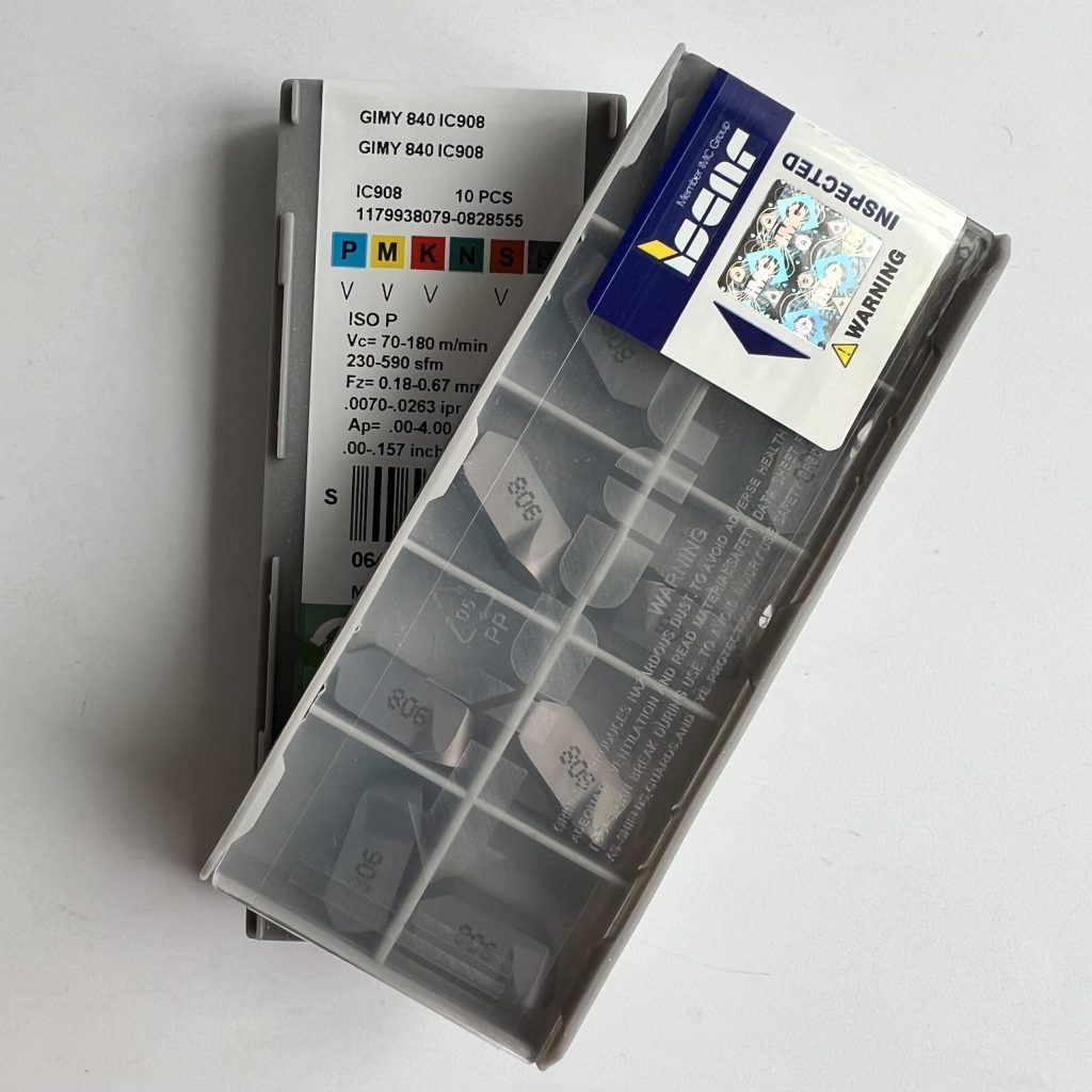ISCAR / GIMY840 IC908 / 10 pcs