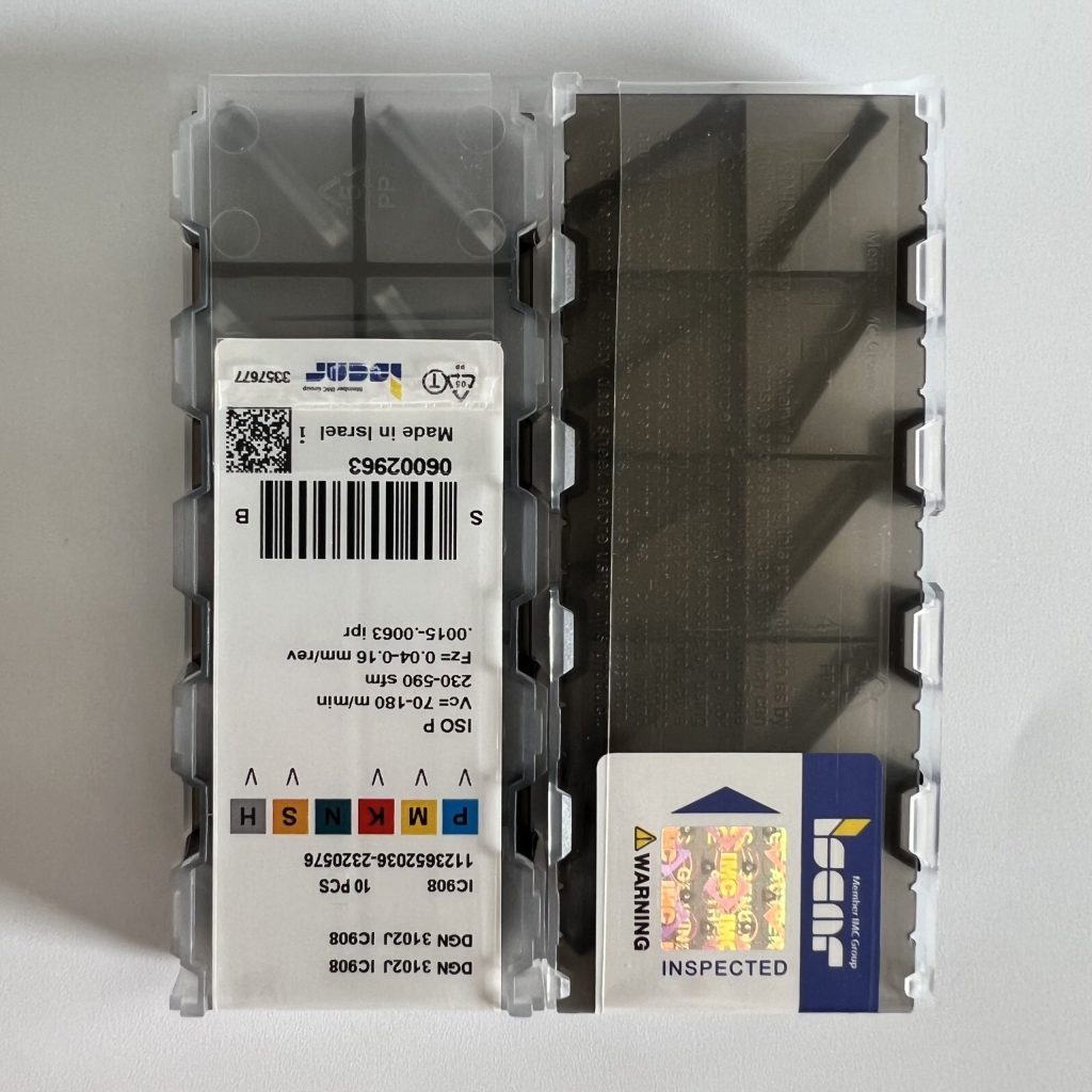 ISCAR / DGN3102J IC908 / 10 pcs