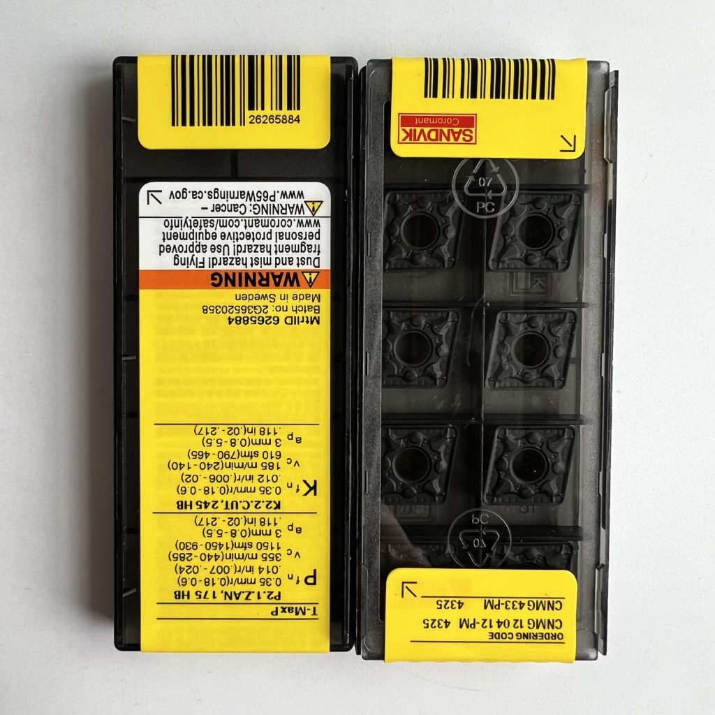 SANDVIK / CNMG120412-PM 4325 / 10 pcs