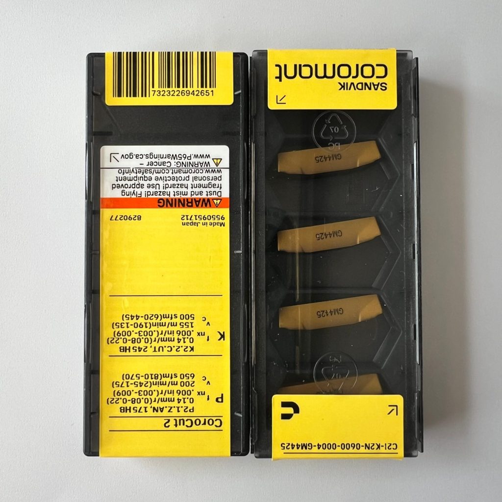 SANDVIK / C2I-K2N-0600-0004-GM 4425 / 5 pcs