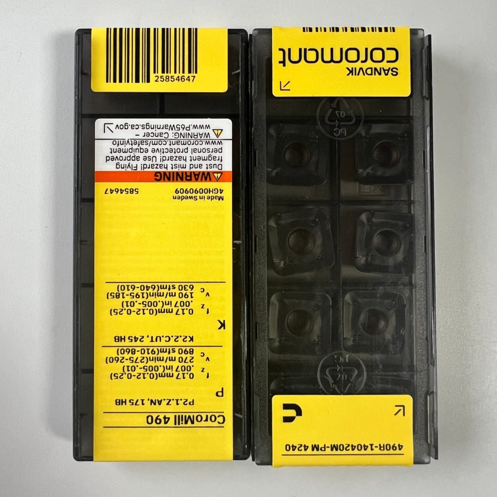 SANDVIK / 490R-140420M-PM 4240 / 10 pcs