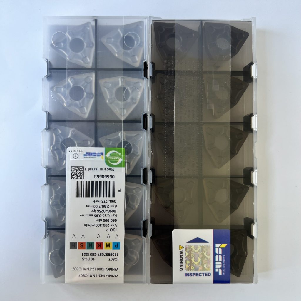 ISCAR / WNMG130612-TNM IC807 / 10 pcs