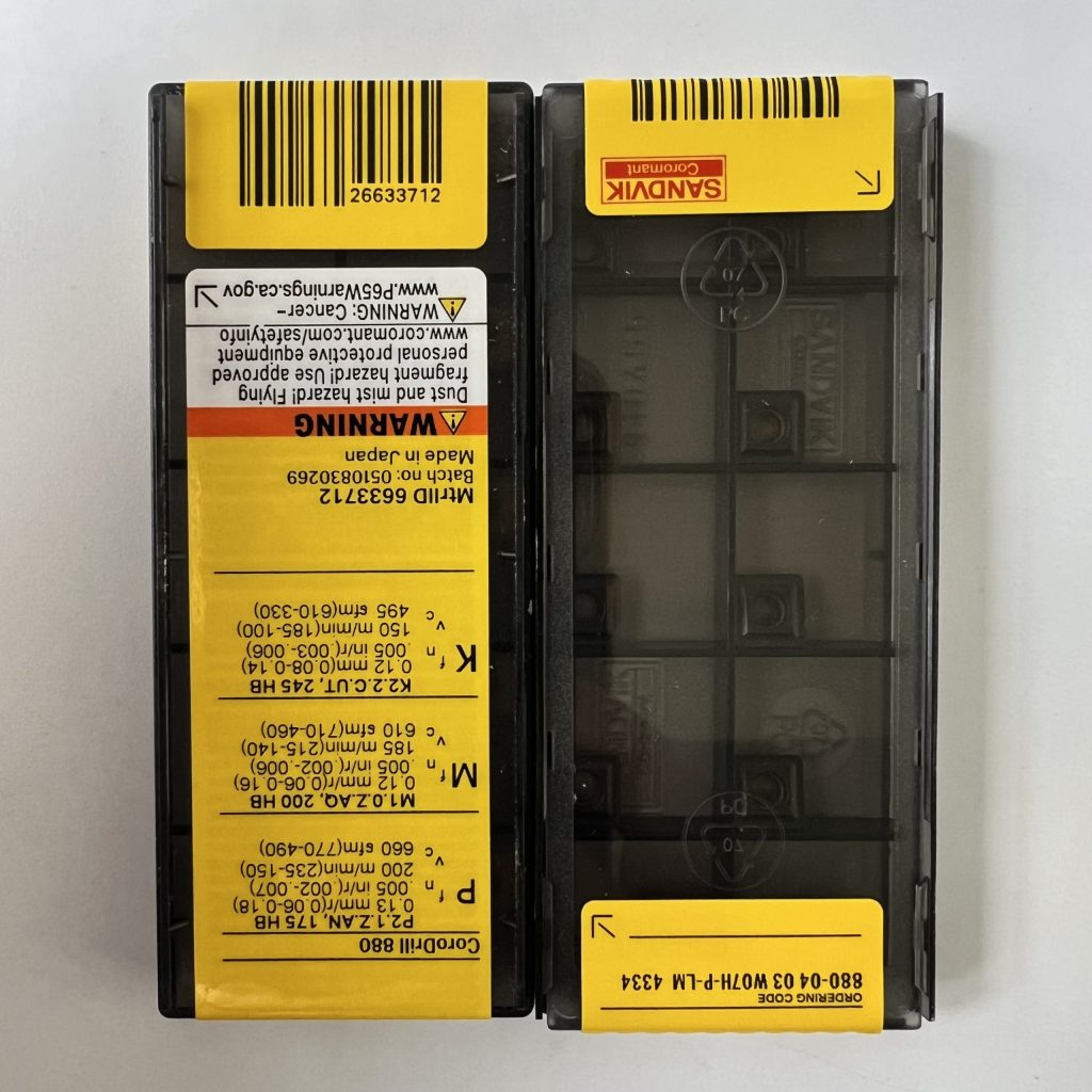 SANDVIK / 880-0403W07H-P-LM 4344 / 10 pcs