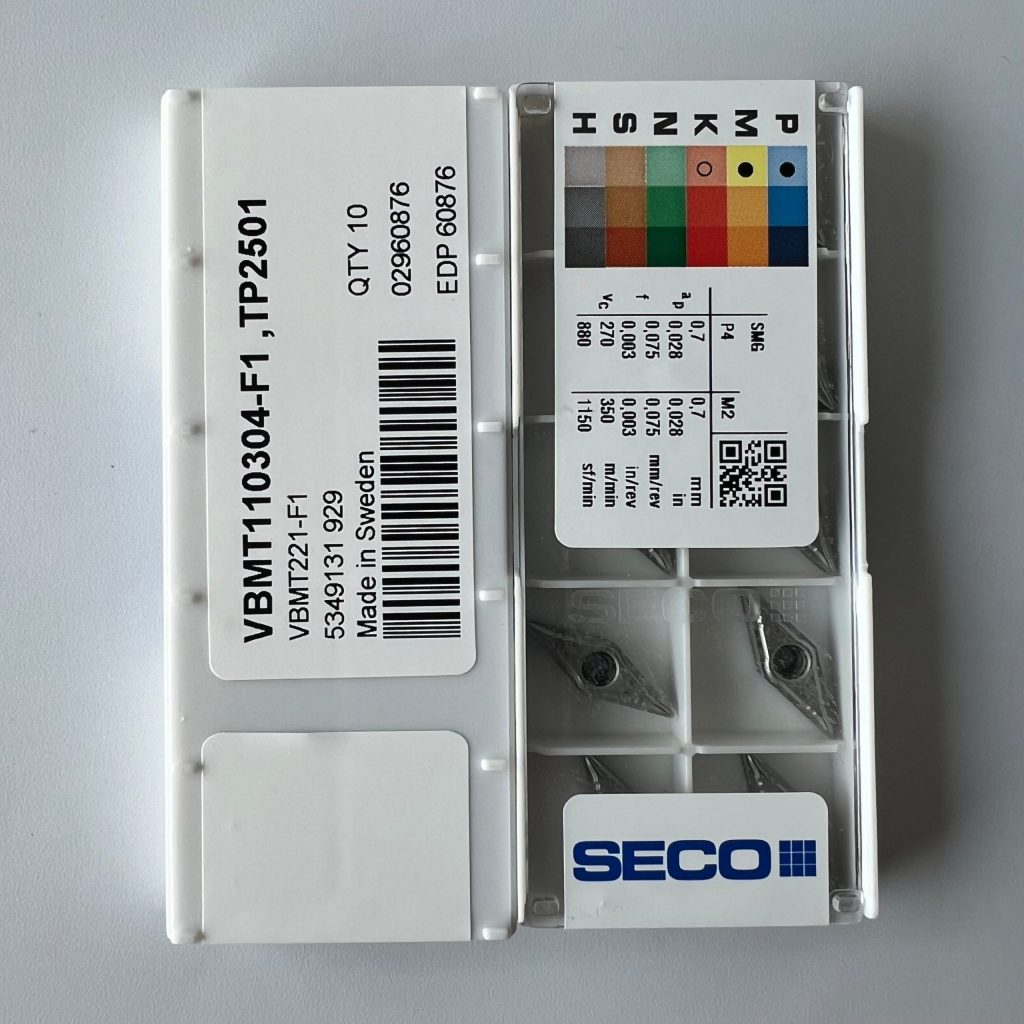 SECO / VBMT110304-F1,TP2501 / 10 pcs