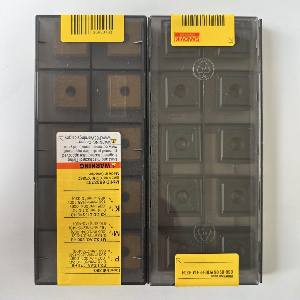 SANDVIK / 880-0906W10H-P-LM 4334 / 10 pcs