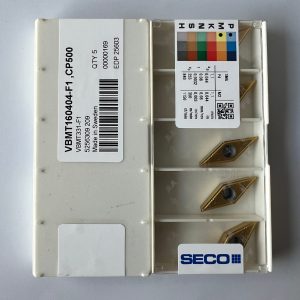 SECO / VBMT160404-F1,CP500 / 5 pcs