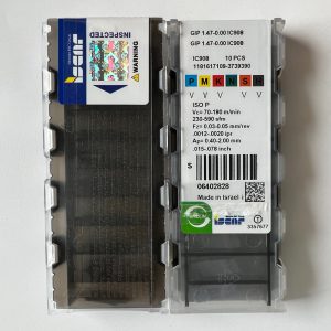 ISCAR / GIP1.47-0.00 IC908 / 10 pcs