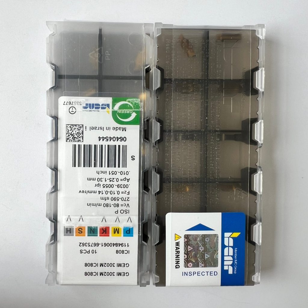 ISCAR / GEMI3002M IC808 / 10 pcs