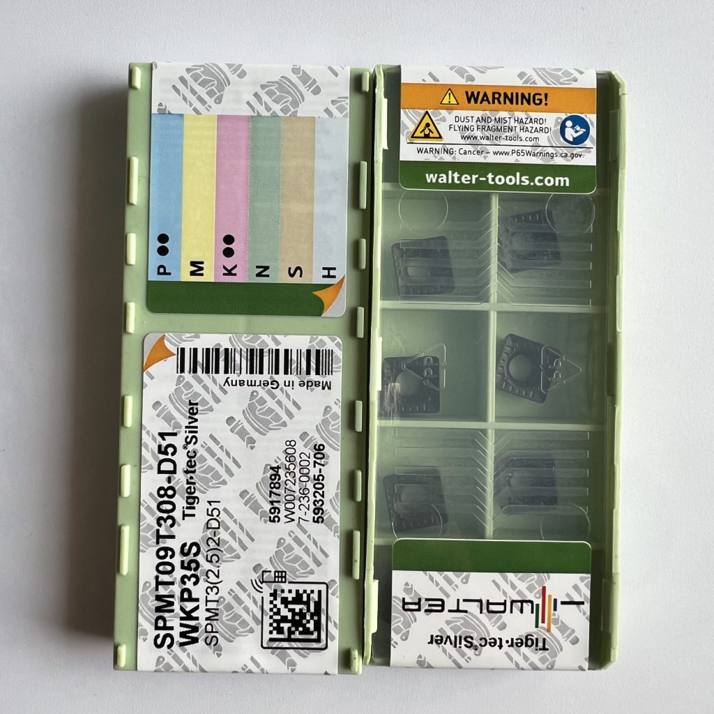 WALTER/ SPMT09T308-D51 WKP35S / 10 pcs