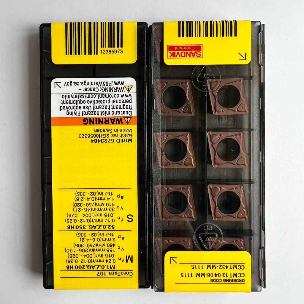 SANDVIK / CCMT120408-MM 1115 / 10 pcs