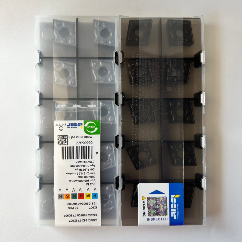 ISCAR / CNMG160608-TF IC907 / 10 pcs