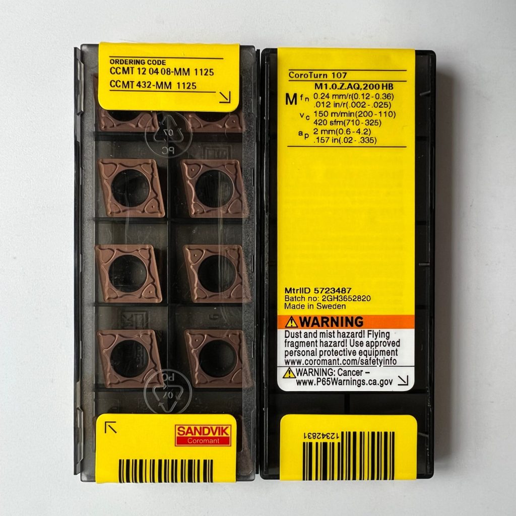 SANDVIK / CCMT120408-MM 1125 / 10 pcs