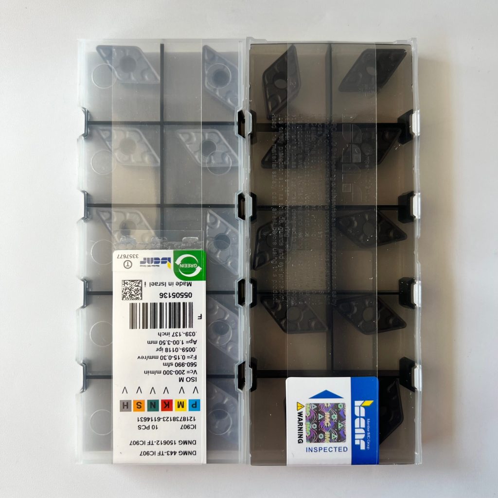 ISCAR / DNMG150612-TF IC907 / 10 pcs