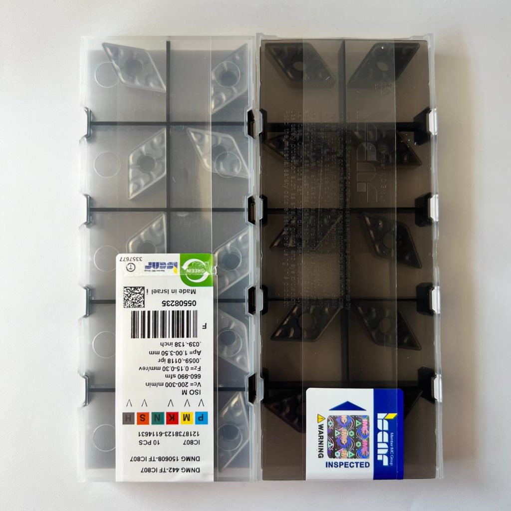 ISCAR / DNMG150608-TF IC807 / 10 pcs
