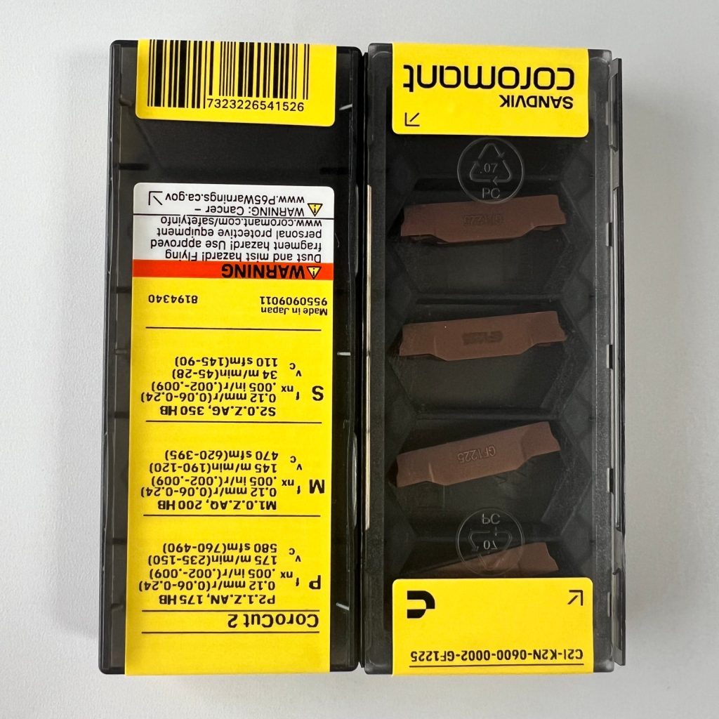 SANDVIK / C2I-K2N-0600-0002-GF 1225 / 5 pcs