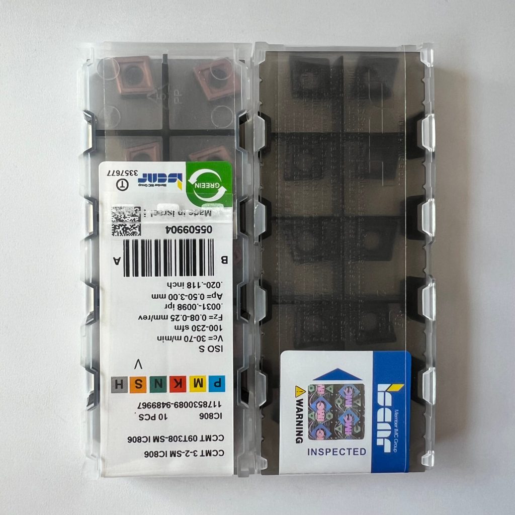 ISCAR / CCMT09T308-SM IC806 / 10 pcs