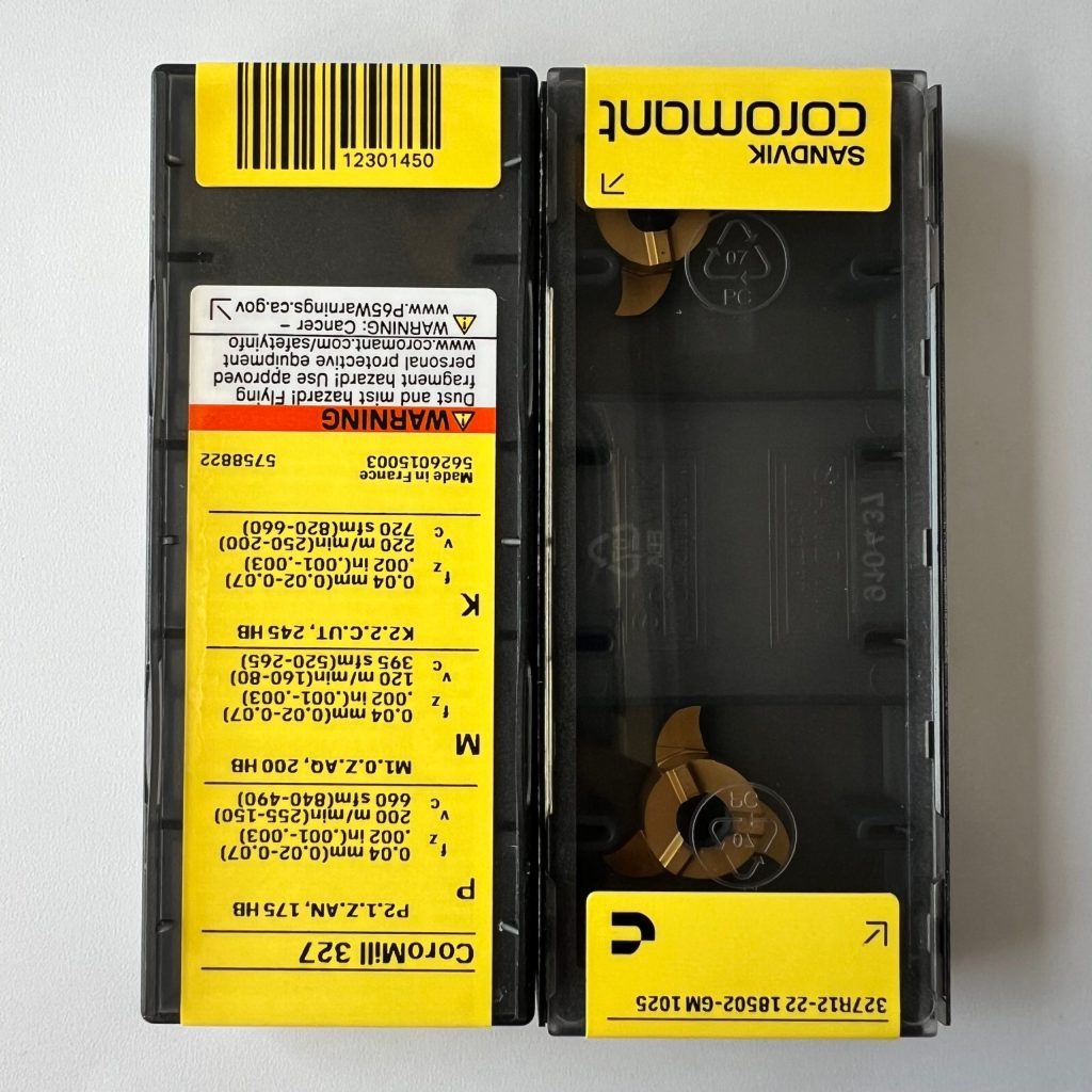 SANDVIK / 327R12-2218502-GM 1025 / 2 pcs