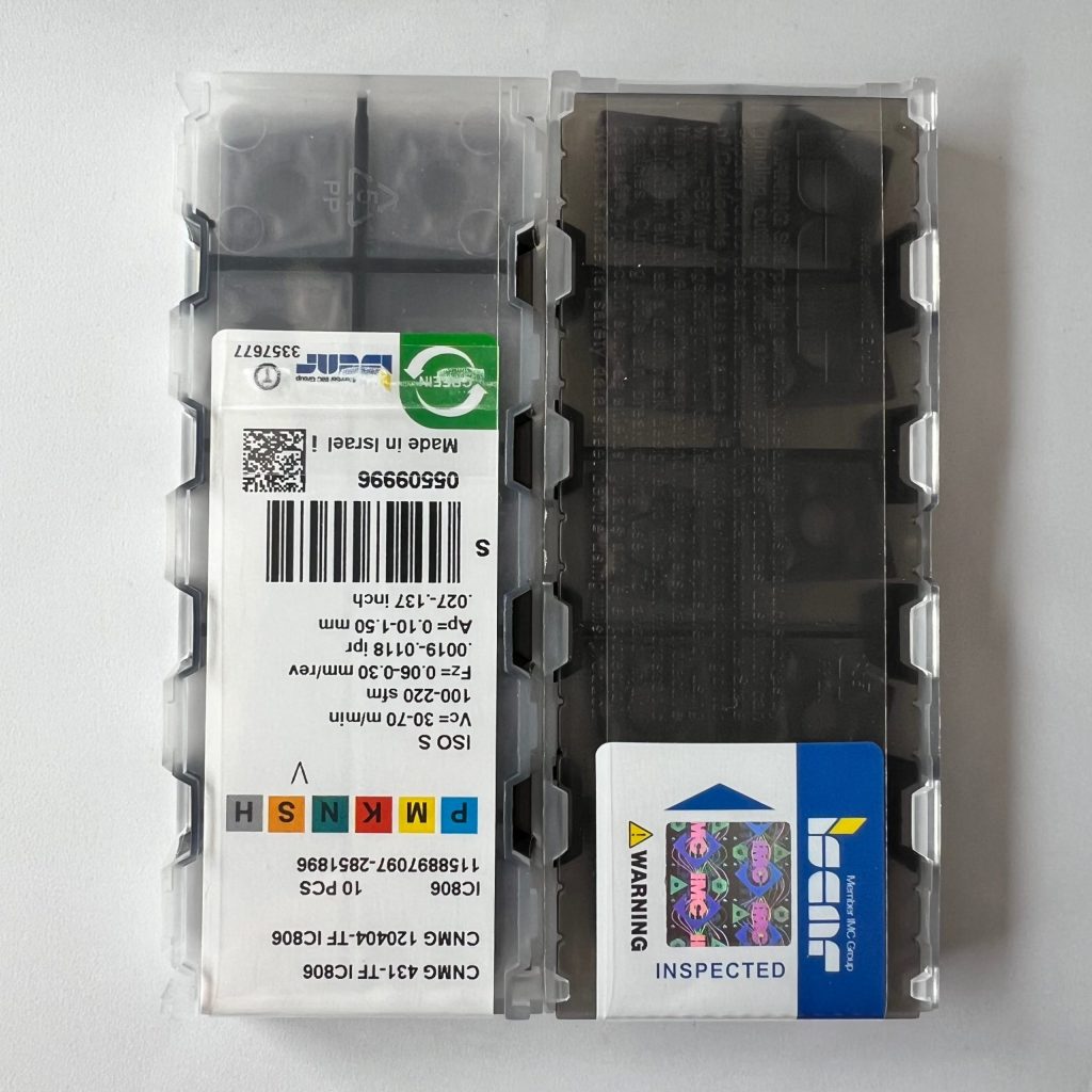 ISCAR / CNMG120404-NF IC806 / 10 pcs