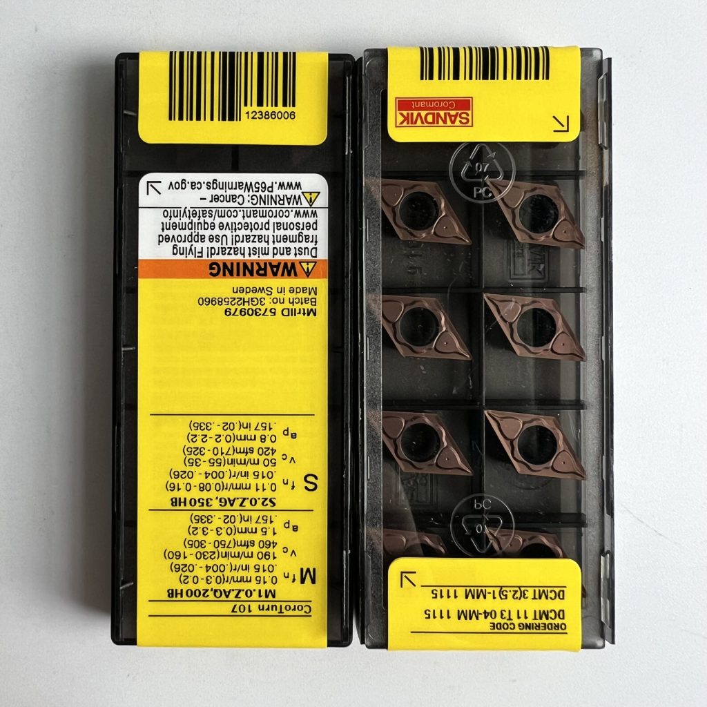 SANDVIK / DCMT11T304-MM 1115 / 10 pcs