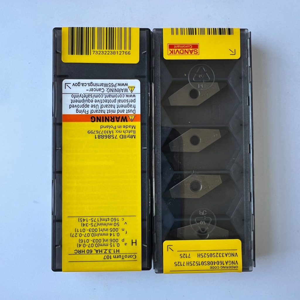 SANDVIK / VNGA160408S01525H 7125 / 5 pcs