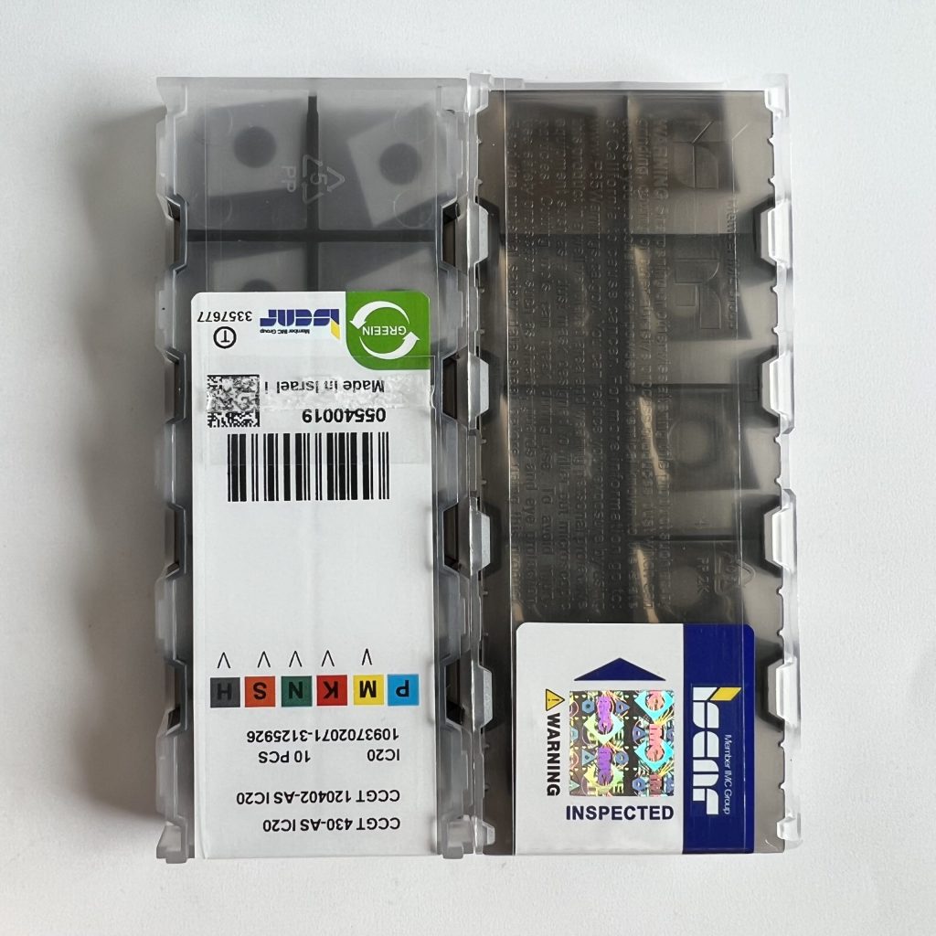 ISCAR / CCGT120402-AS IC20 / 10pcs