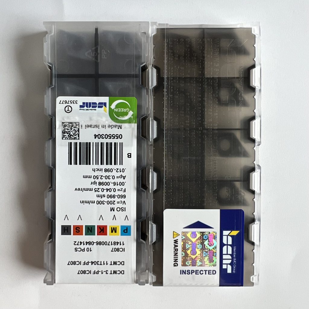 ISCAR / DCMT11T304-PF IC807 / 10pcs