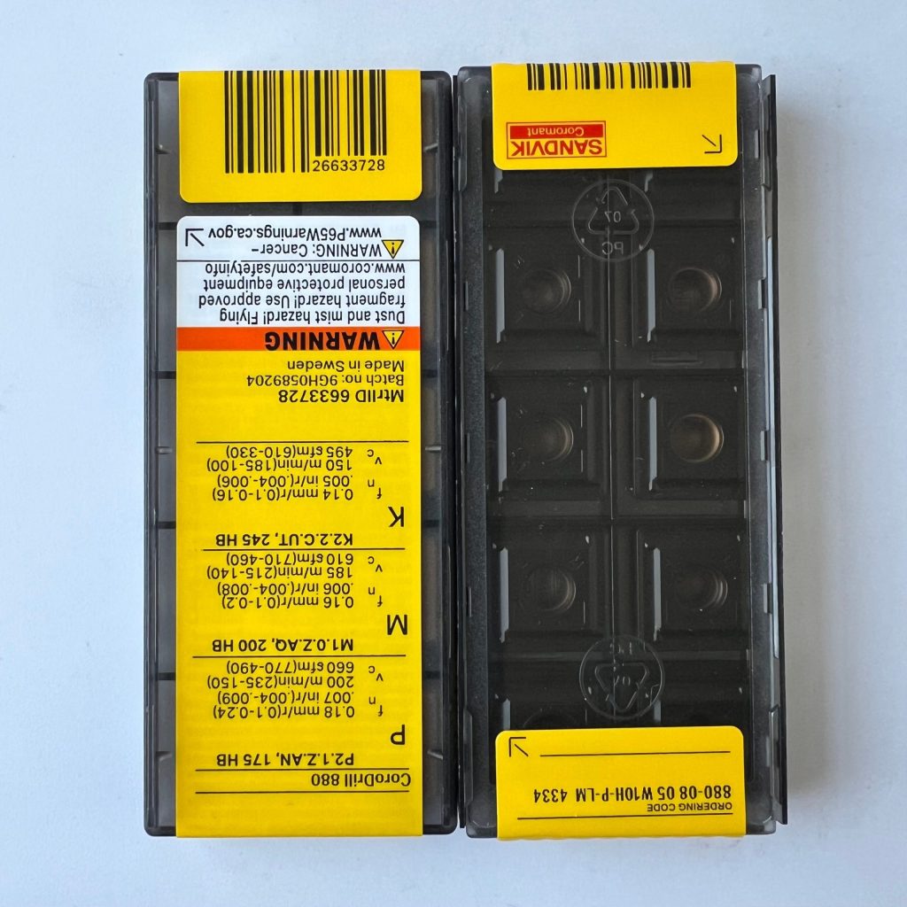 SANDVIK / 880-0805W10H-P-LM 4334 / 10 pcs