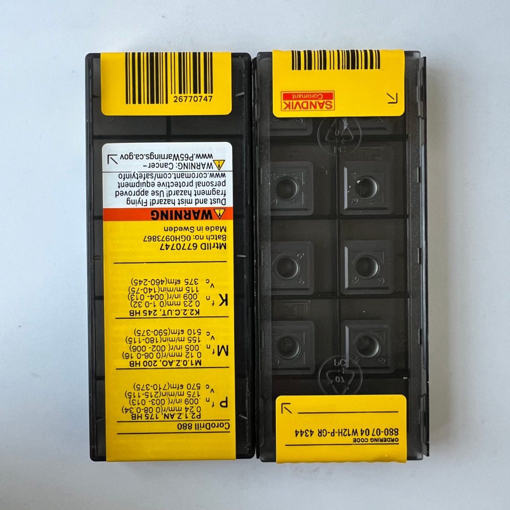 SANDVIK / 880-0704W12H-P-GR 4344 / 10 pcs