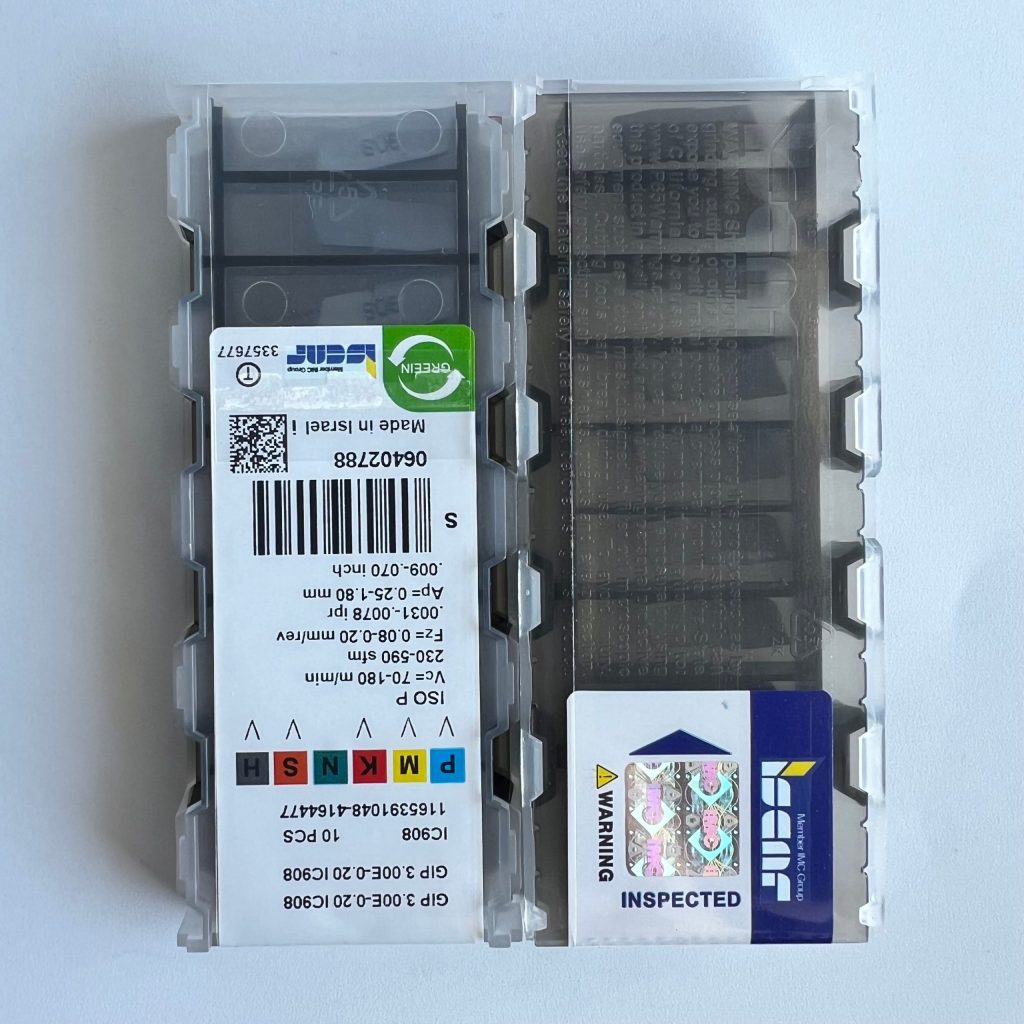 ISCAR / GIP3.00E-0.20 IC908 / 10 pcs