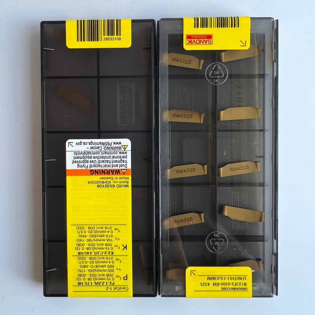 SANDVIK / N123F2-0300-RM 4325 / 10 pcs