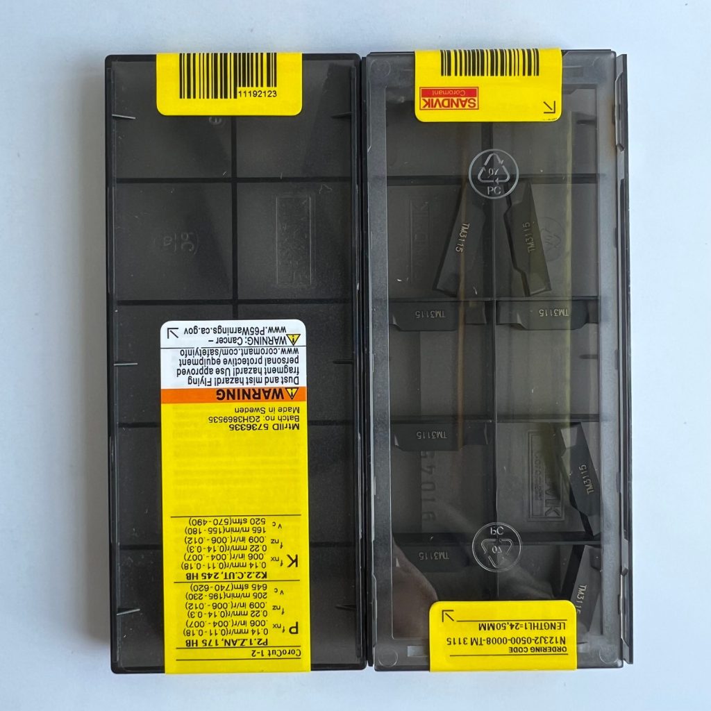 SANDVIK / N123J2-0500-0008-TM 3115 / 10 pcs