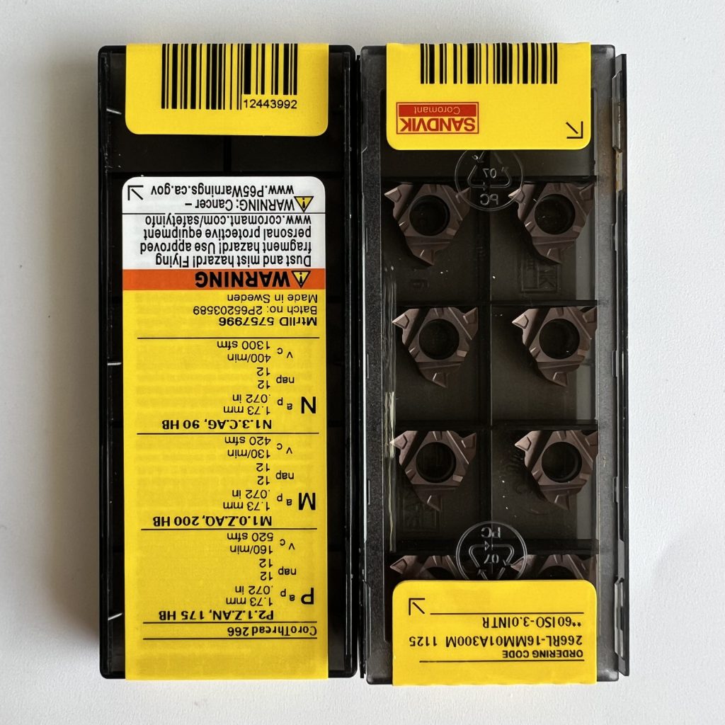 SANDVIK / 266RL-16MM01A300M 1125 / 10pcs