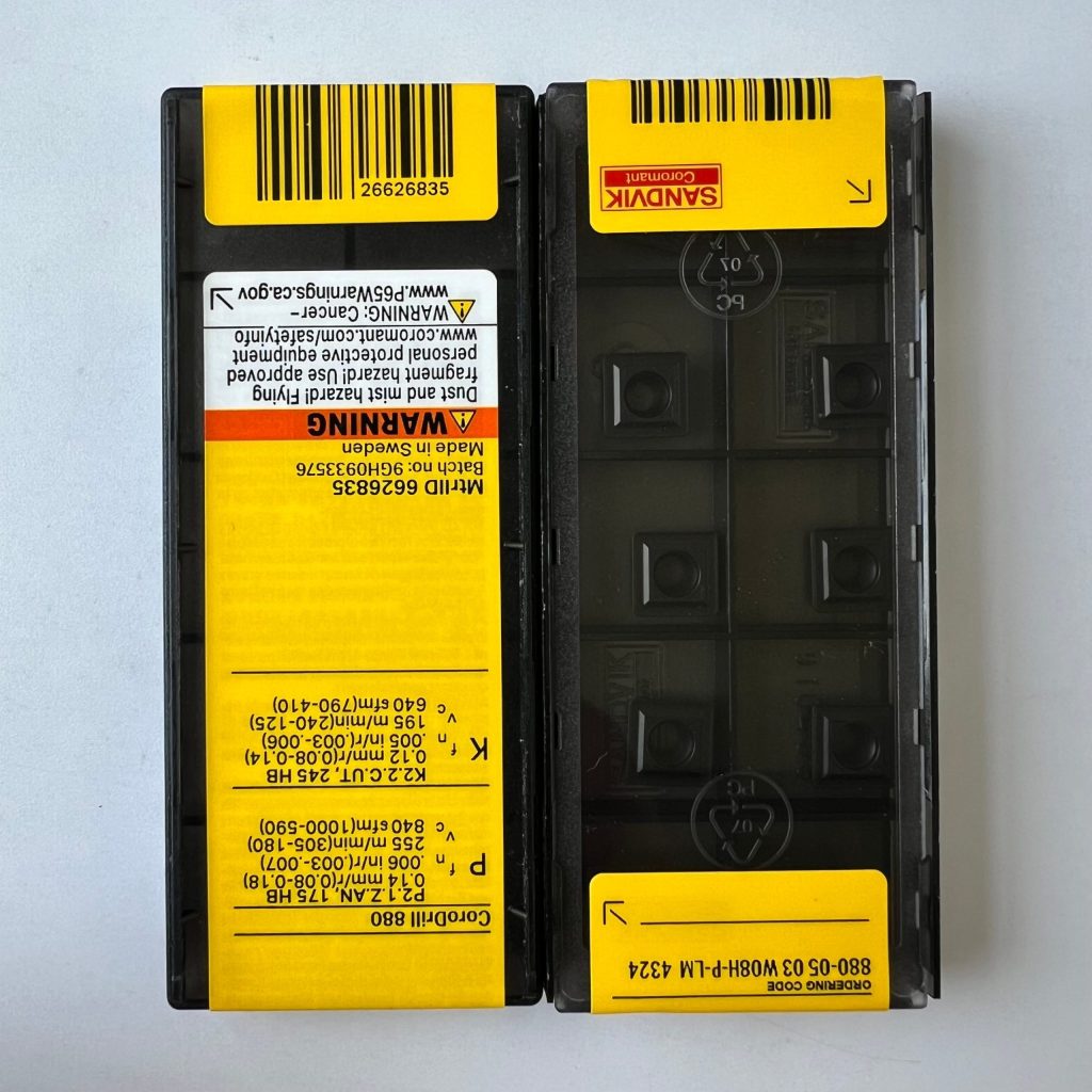 SANDVIK / 880-0503W08H-P-LM 4324 / 10 pcs